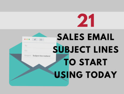 Best Subject Lines For Sales That You Need to Start Using Today