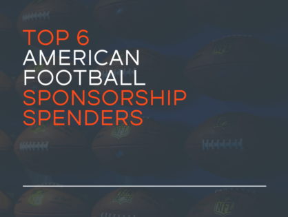 Top 6 American Football Sponsorship Spenders